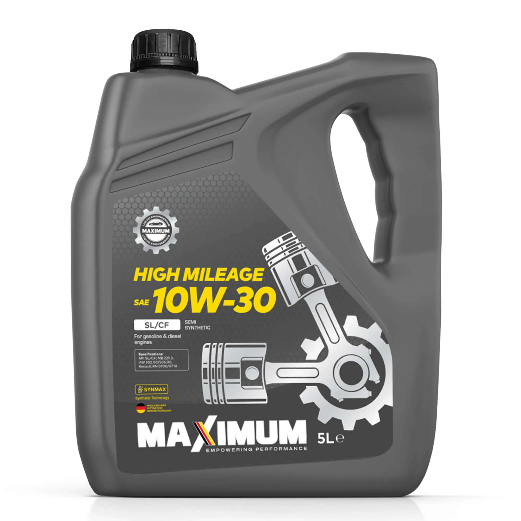 Maximum™ High Mileage 10W-30 SL/CF