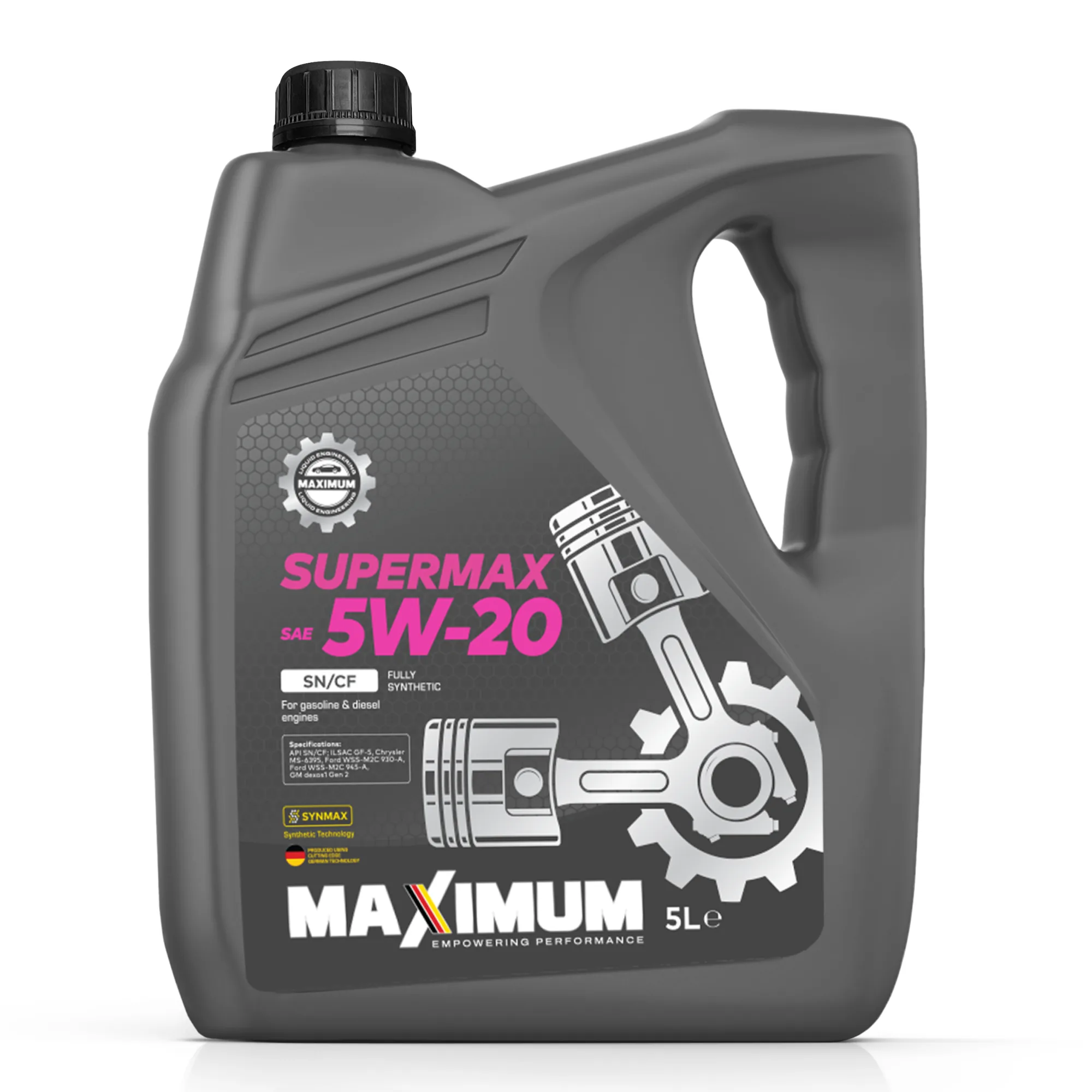 Maximum™ SuperMax 5W-20 SN/CF